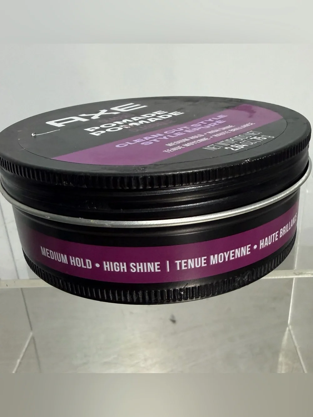 AXE Classic Pomade Clean Cut Style - Medium Hold / High Shine - 2.64 oz